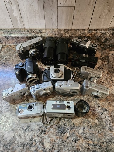 Vintage camera lot - vintage,